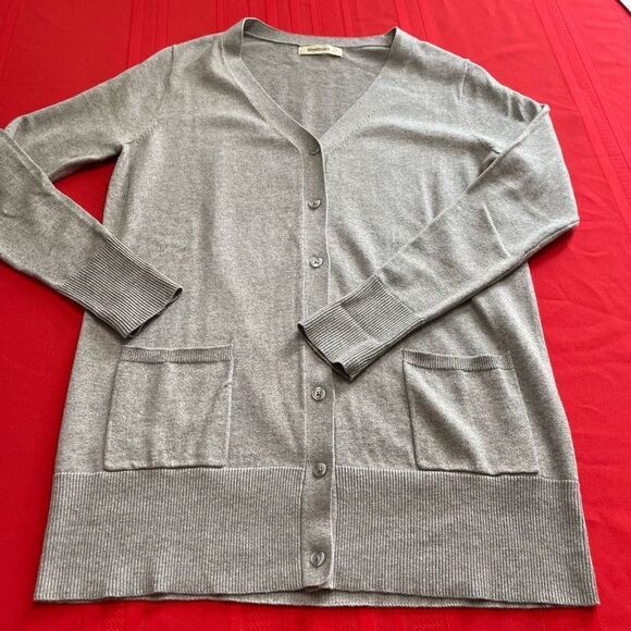 Woolovers Lot Of 2 Organic Cotton Silk Cardigan Sweaters Size Small - Picture 11 of 16